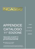 Appendice Catalogo Promozionale 11° edizione Incasso Srl - Promozionali Incasso srl 2022