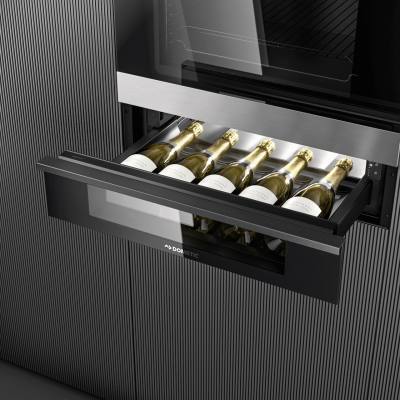 Drawbar-Drawer wine cellar-new Built in-DrawBar5C-5 bottles-transparent glass fron Cod.9600049436 Dometic         DRAWBAR5C - Incasso