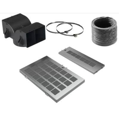 Kit di prima installazione per mont. a ricircolo con filtro rigenerabile in forno (mont. con camino) bosch         DWZ0AF0S0 - Incasso