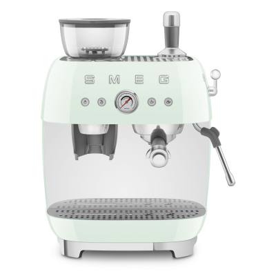 Macchina da caffe espresso con Macinacaffe integrato Verde Pastello SMEG         EGF03PGEU - Incasso