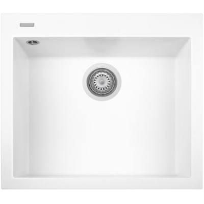 Lavello  One 60-1v N1 PURE WHITE Plados         ON-6010-N1 - Incasso