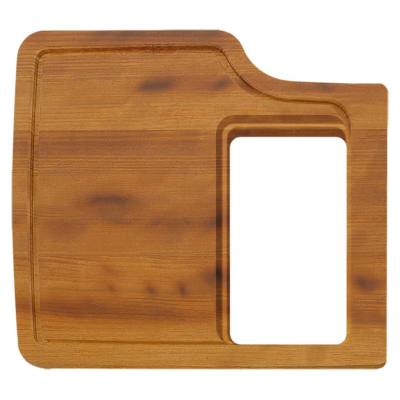 Tagliere in legno iroko per vascone HR0860 - mod. TAGIRK2  Plados         TAGIRK2 - Incasso